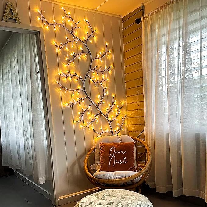 Enchanted Willow Vine Tree Lights Collection