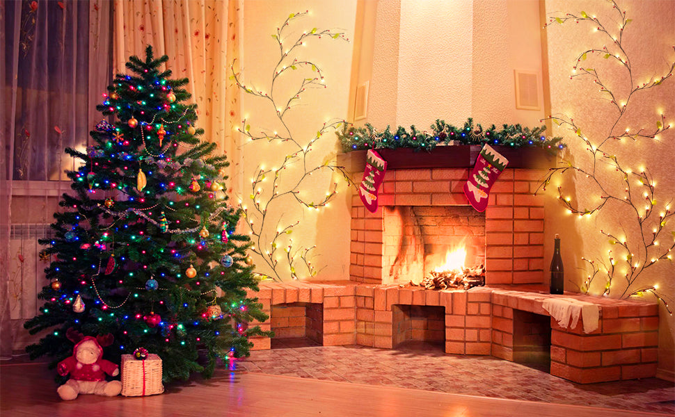 Enchanted Willow Vine Tree Lights Collection
