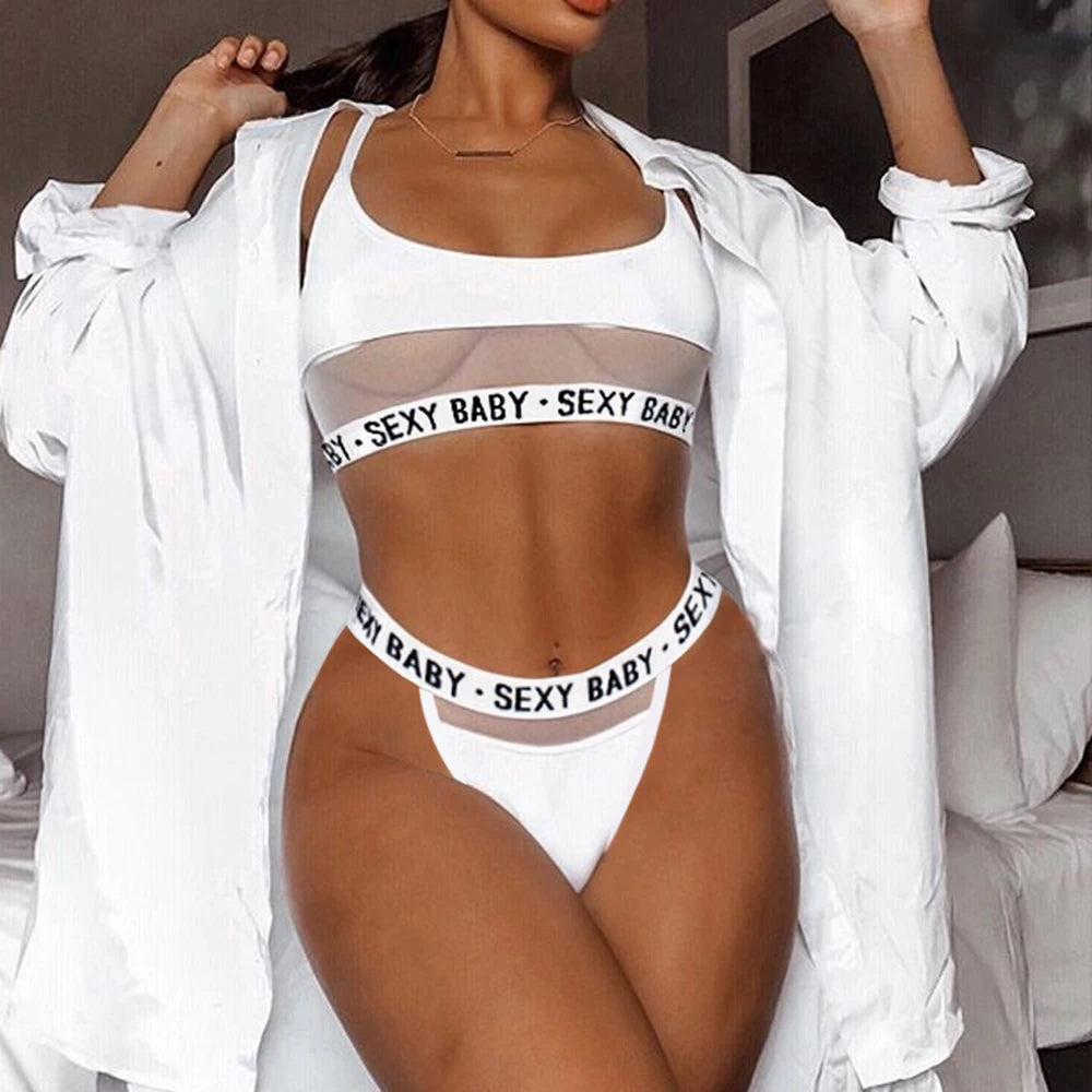 Two Piece Sexy Baby Mesh Swimsuit Collection