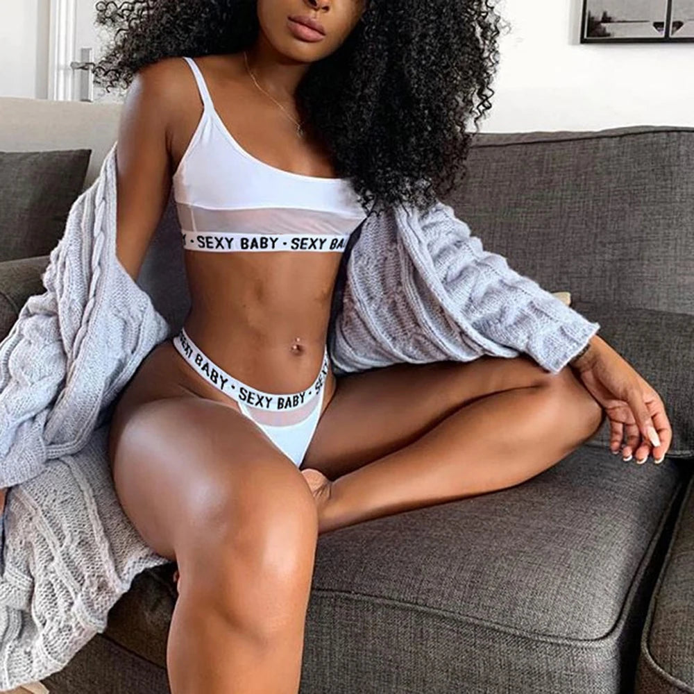 Two Piece Sexy Baby Mesh Swimsuit Collection