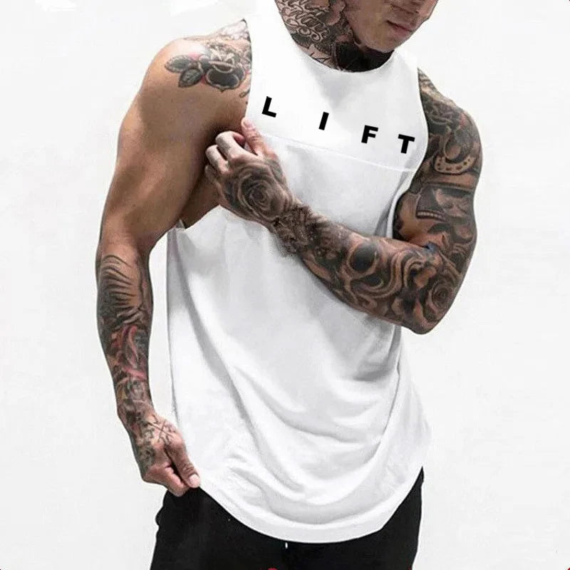 LIFT Men's Fitness & Bodybuilding Tank Top Collection