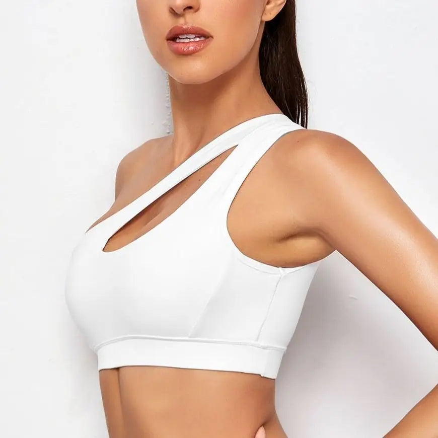 One Shoulder Fitness Bra Collection