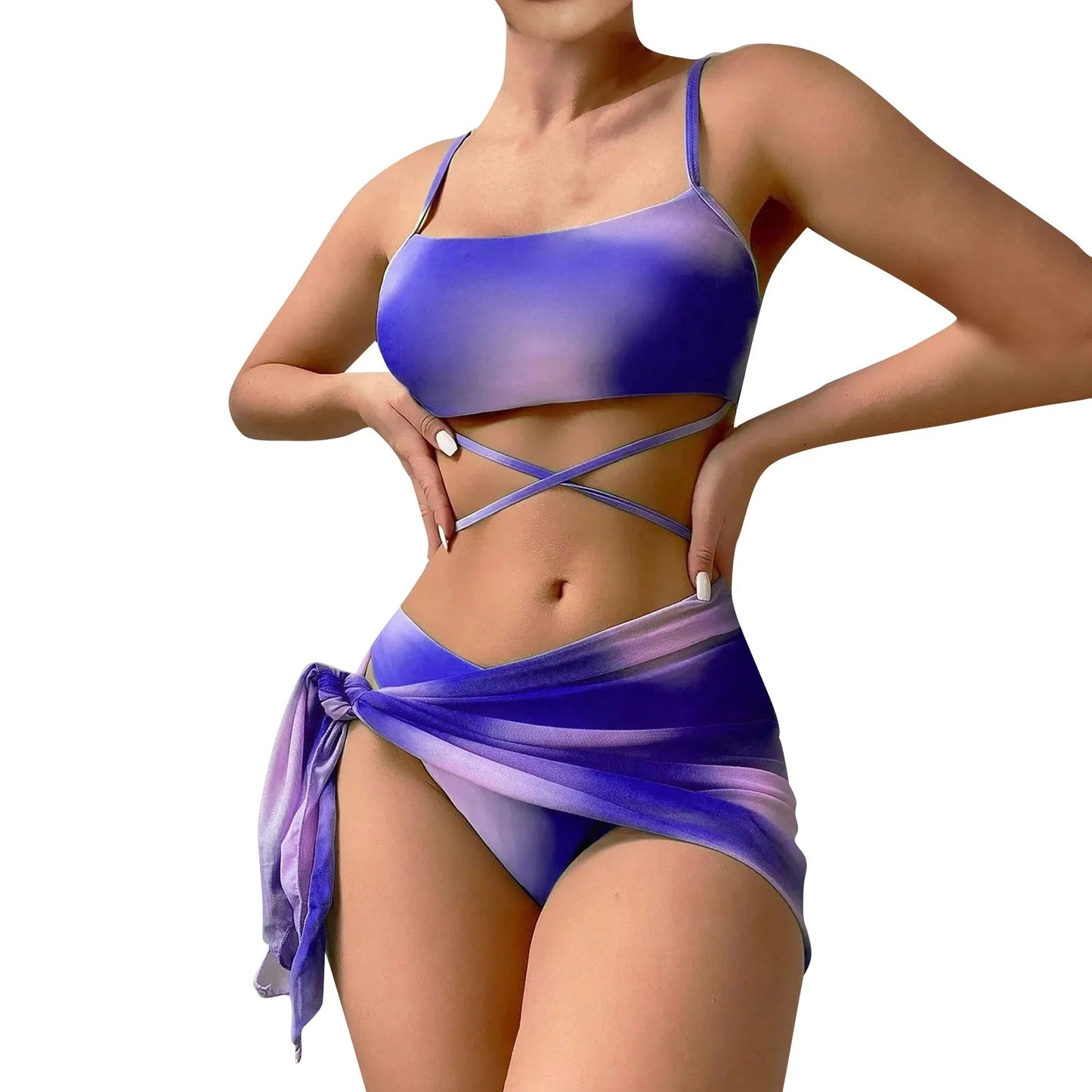 Tie Dyed Split Bikini Collection