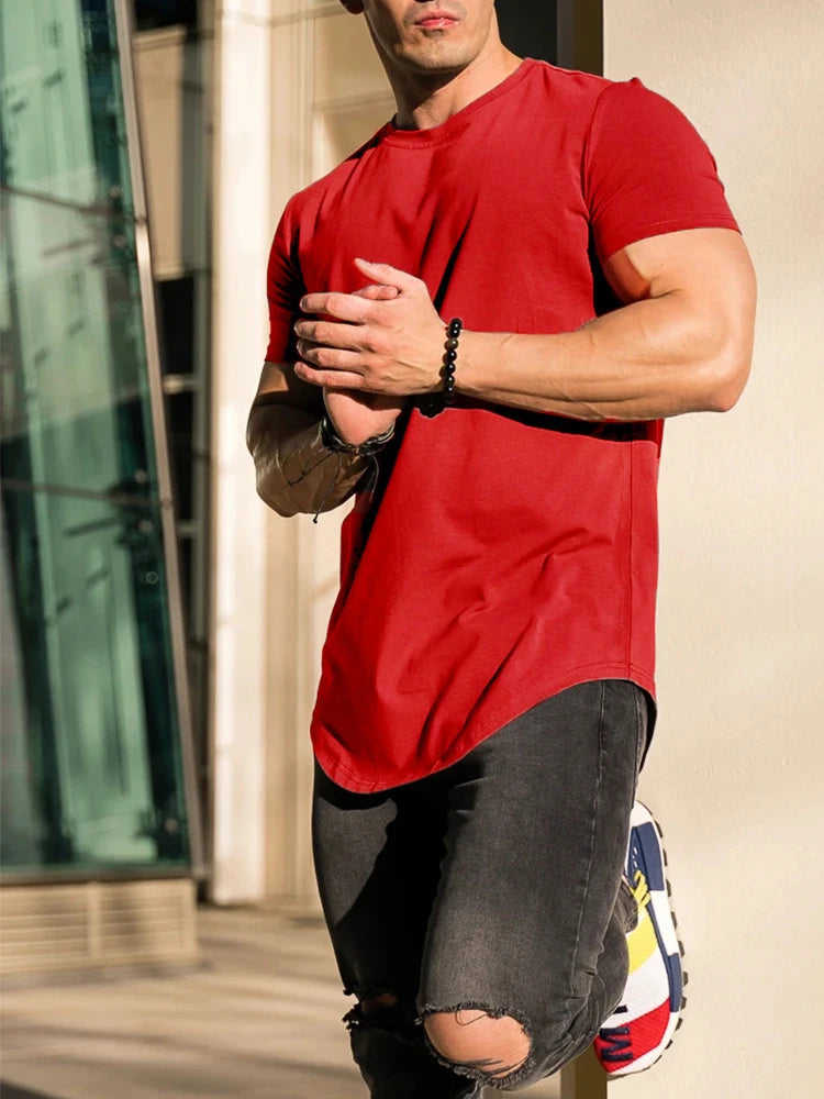 Men's Luxurious Muscle & Fitness Tee Collection