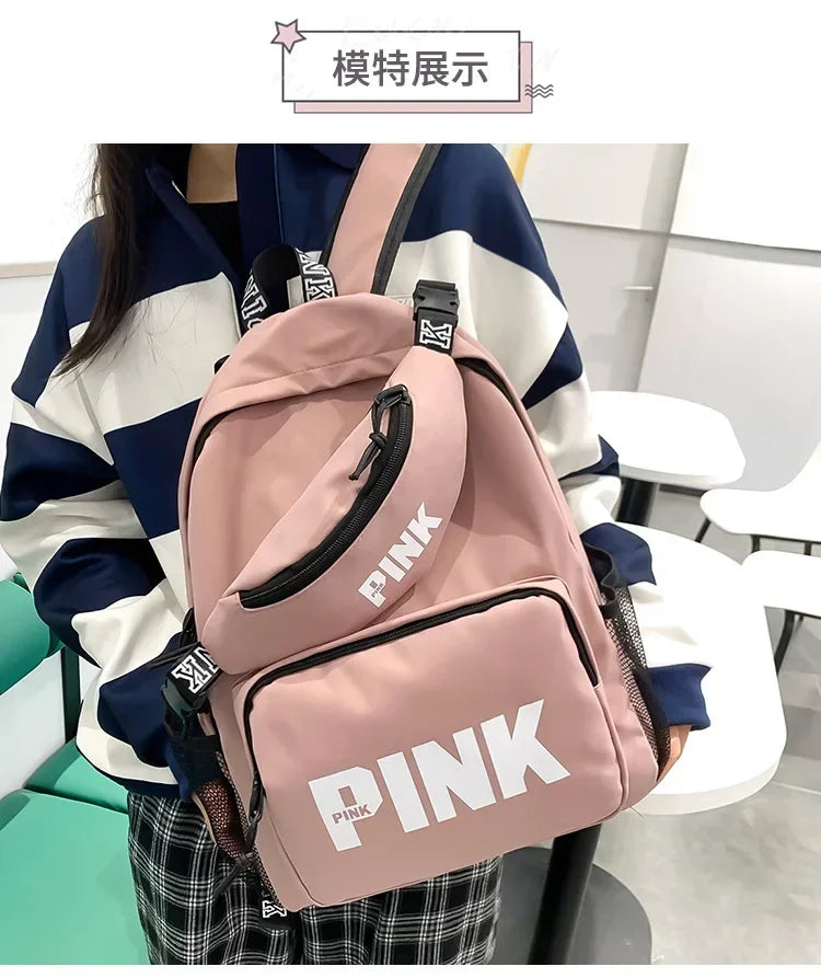 PINK Girls' School & Campus Backpack Collection