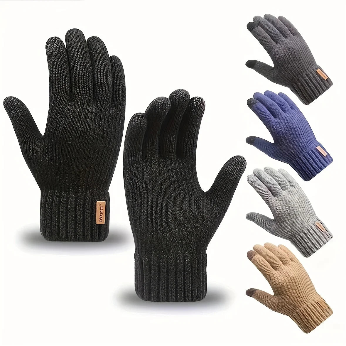 Touchscreen Fleece-Lined Gloves Collection
