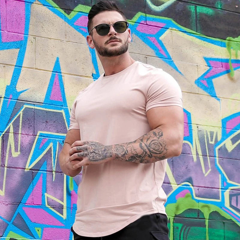 Men's Luxurious Muscle & Fitness Tee Collection