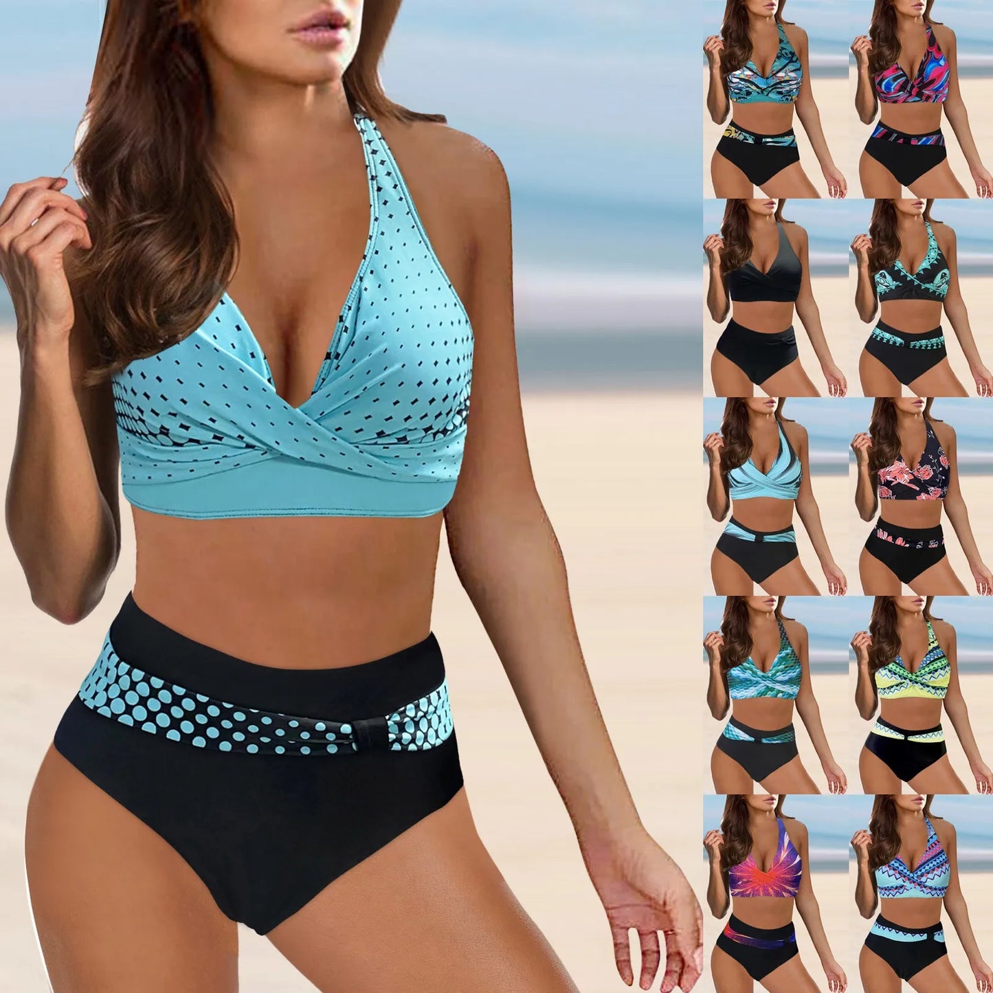 Elegant Beachwear Swimsuit Collection