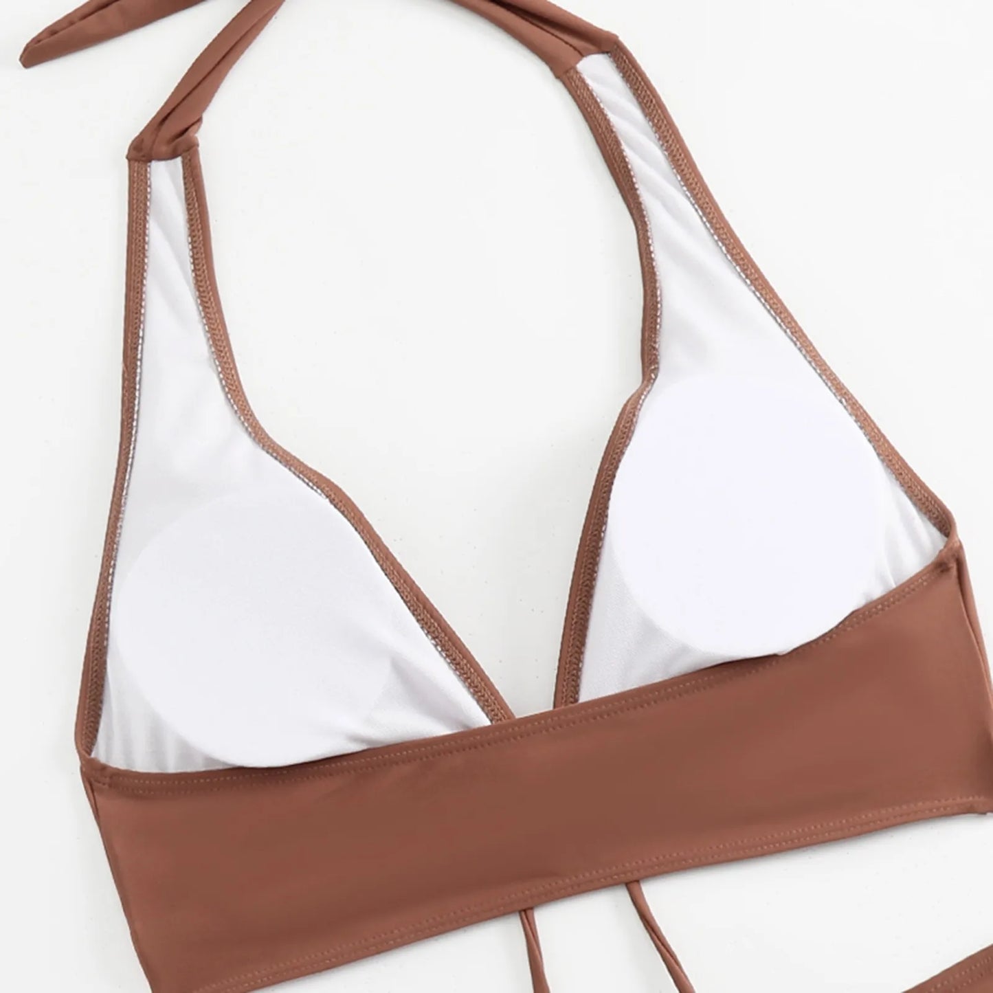 Retro Leaf Print Bikini Collection