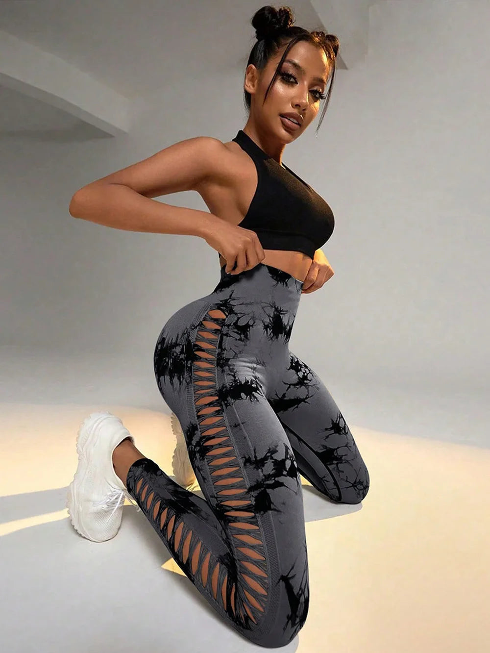Hollow Stitch Leggings Collection