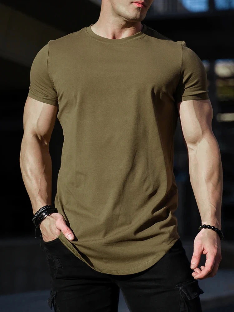 Men's Luxurious Muscle & Fitness Tee Collection