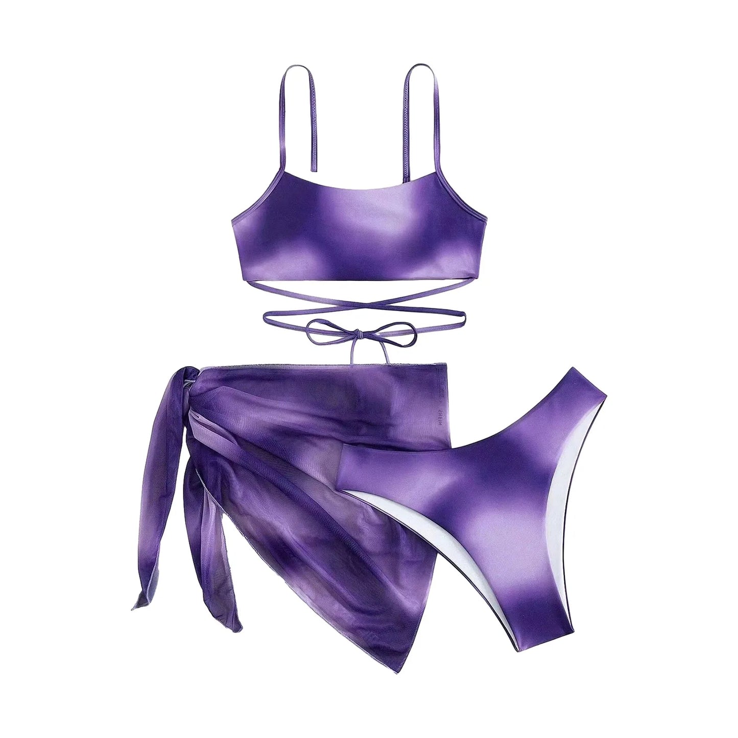 Tie Dyed Split Bikini Collection
