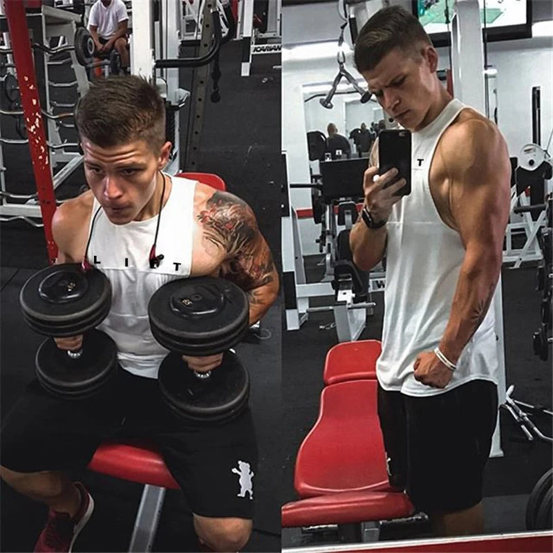 LIFT Men's Fitness & Bodybuilding Tank Top Collection