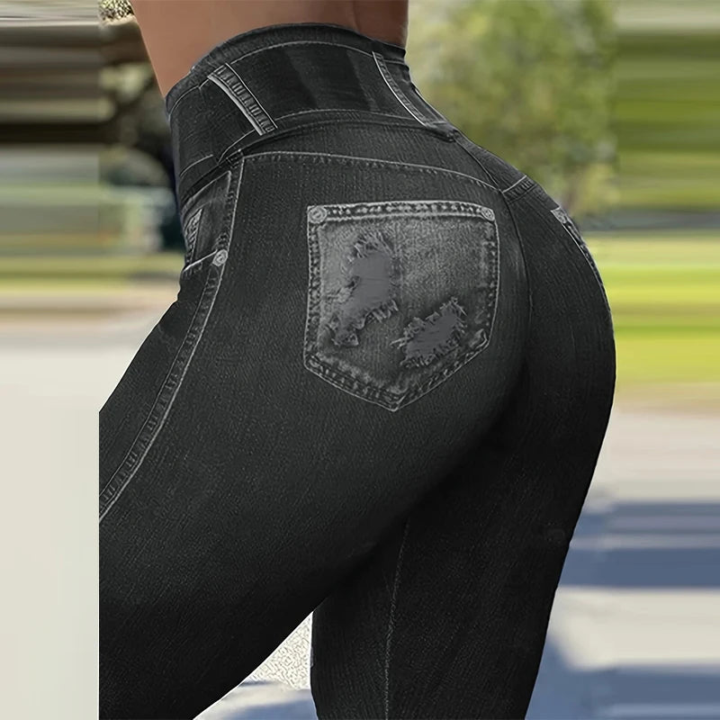 Women's Sexy Denim Style Leggings Collection