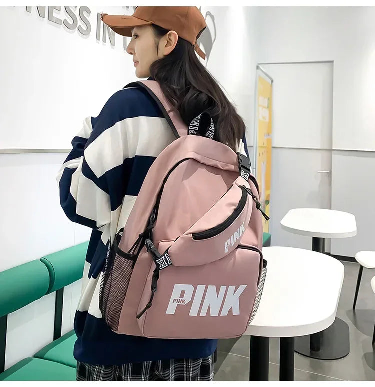PINK Girls' School & Campus Backpack Collection