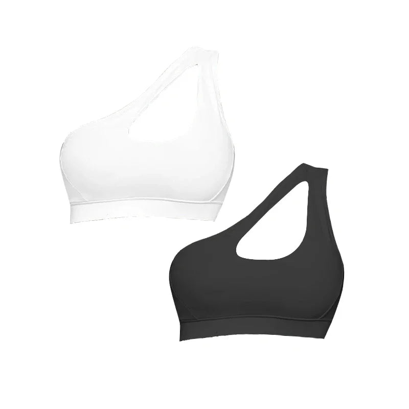 One Shoulder Fitness Bra Collection