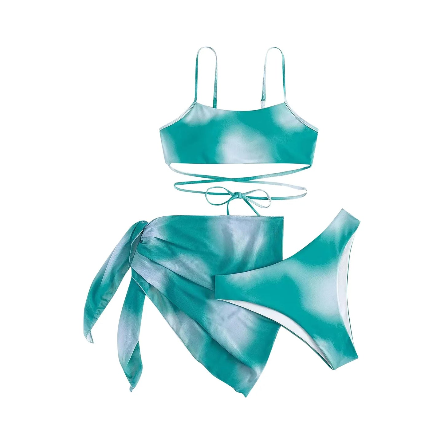 Tie Dyed Split Bikini Collection
