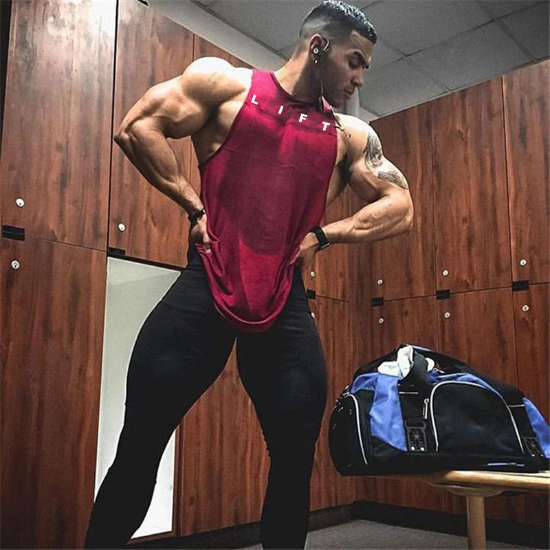LIFT Men's Fitness & Bodybuilding Tank Top Collection
