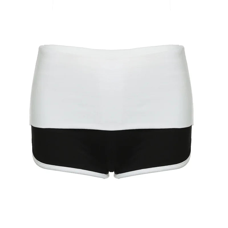 Women's Stylish Fold Over Fitness Shorts Collection