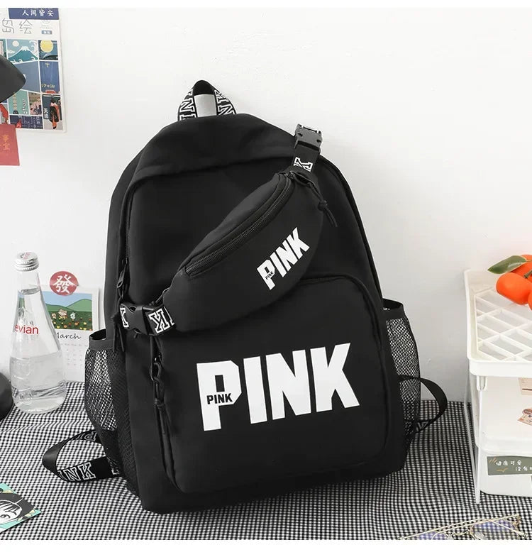 PINK Girls' School & Campus Backpack Collection