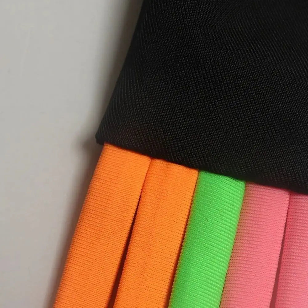 Rainbow Striped Bikini Collection