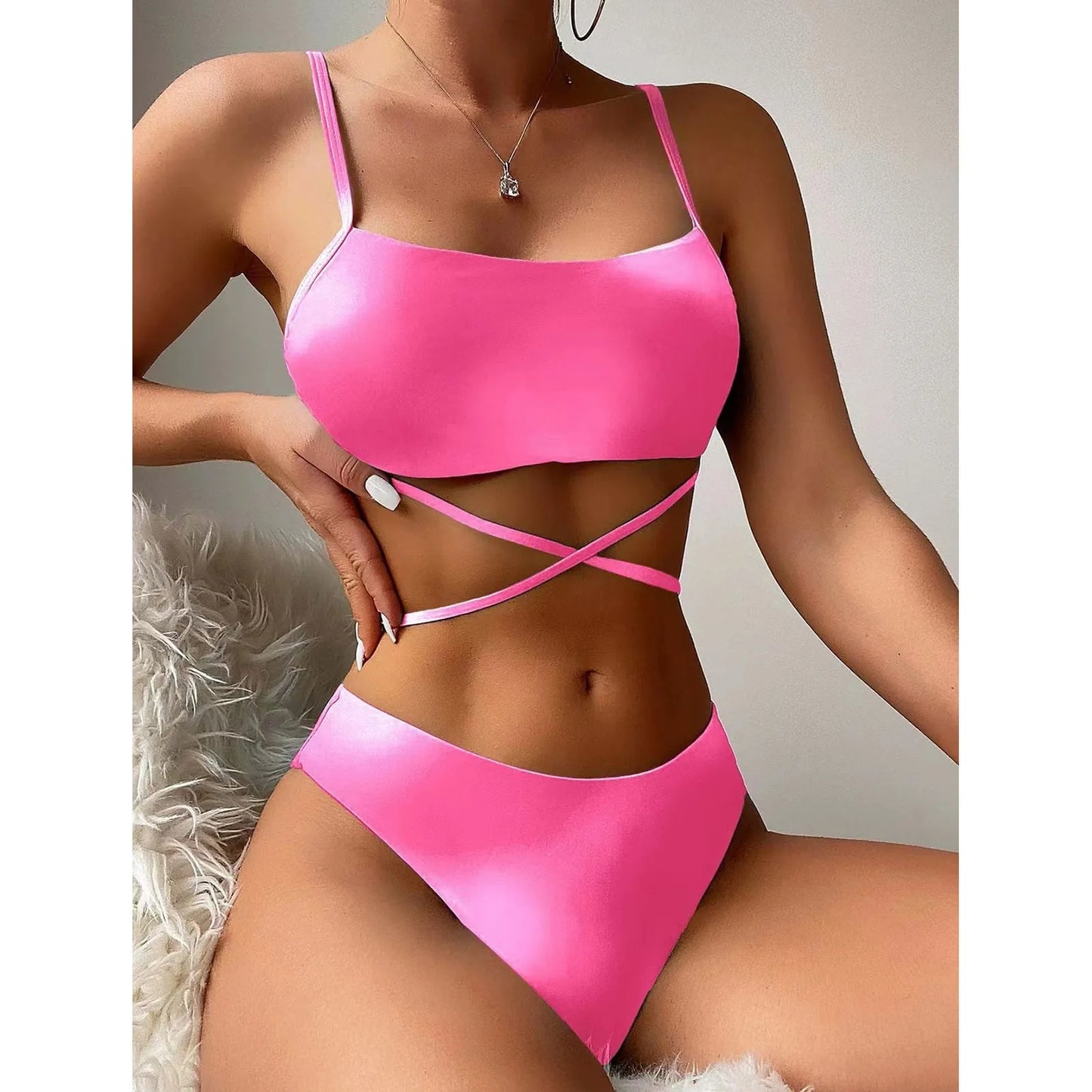 Tie Dyed Split Bikini Collection