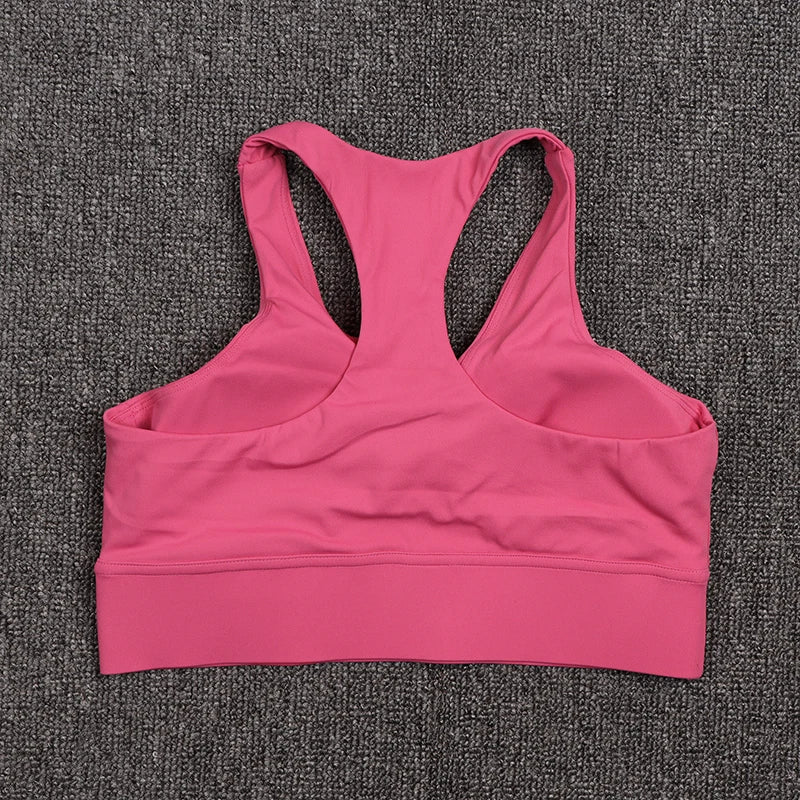 Nylon Yoga Crop Top Bra Collection