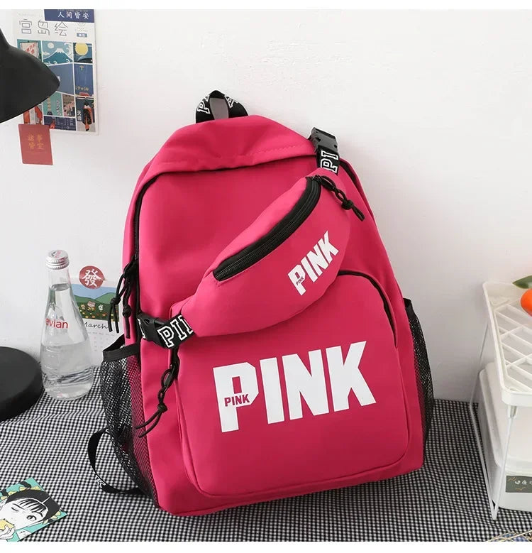 PINK Girls' School & Campus Backpack Collection