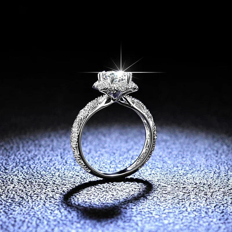Women's Luxury 18K White Gold Eternal Ring Collection