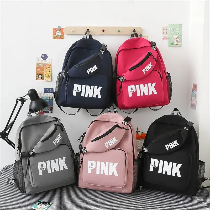 PINK Girls' School & Campus Backpack Collection