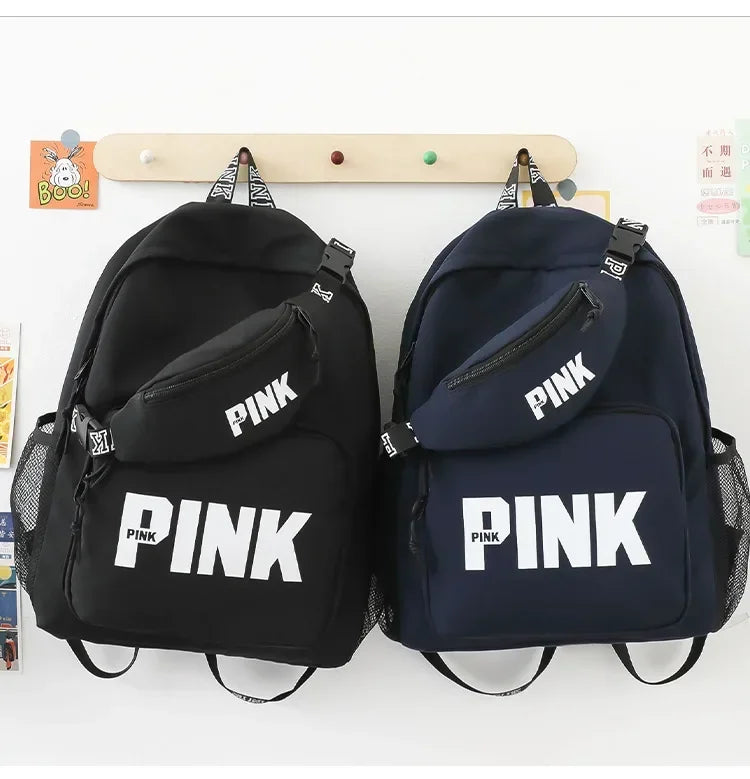 PINK Girls' School & Campus Backpack Collection
