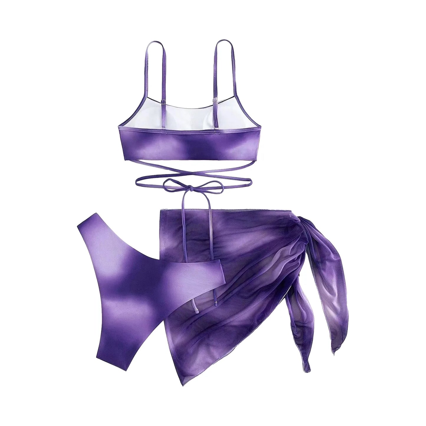 Tie Dyed Split Bikini Collection