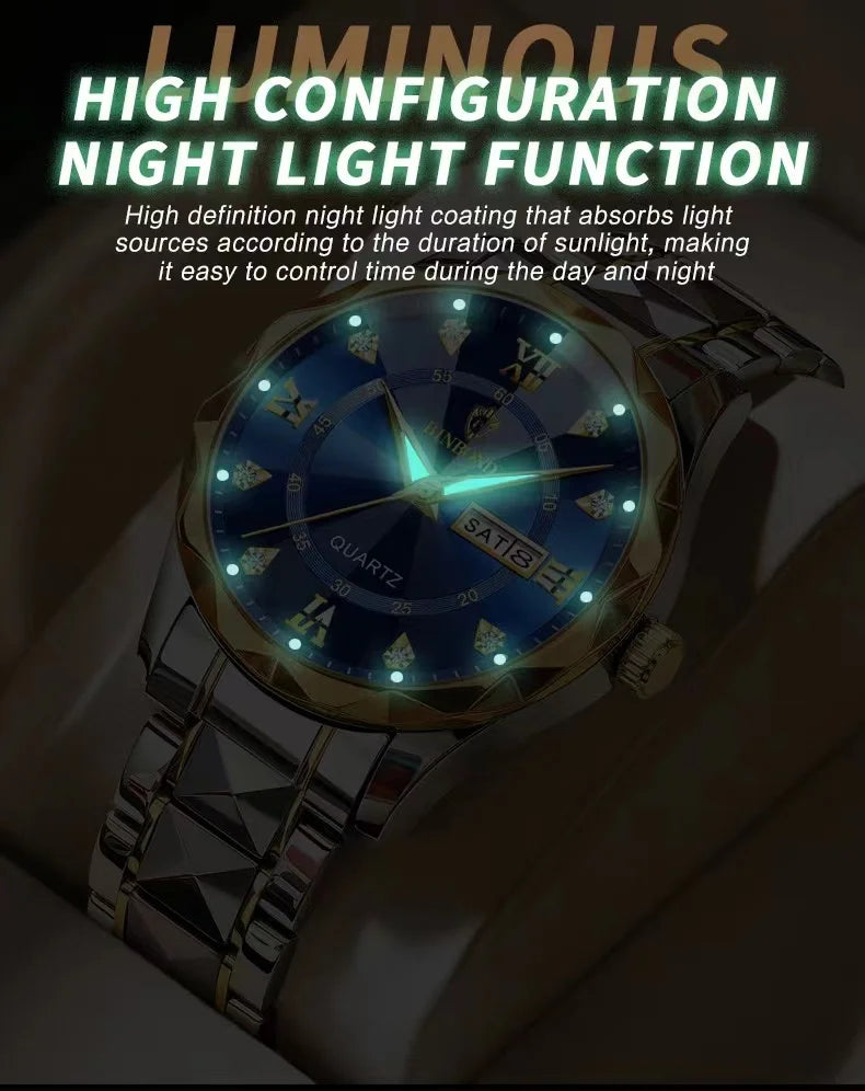 BINBOND Men's Luxury Wristwatch Collection