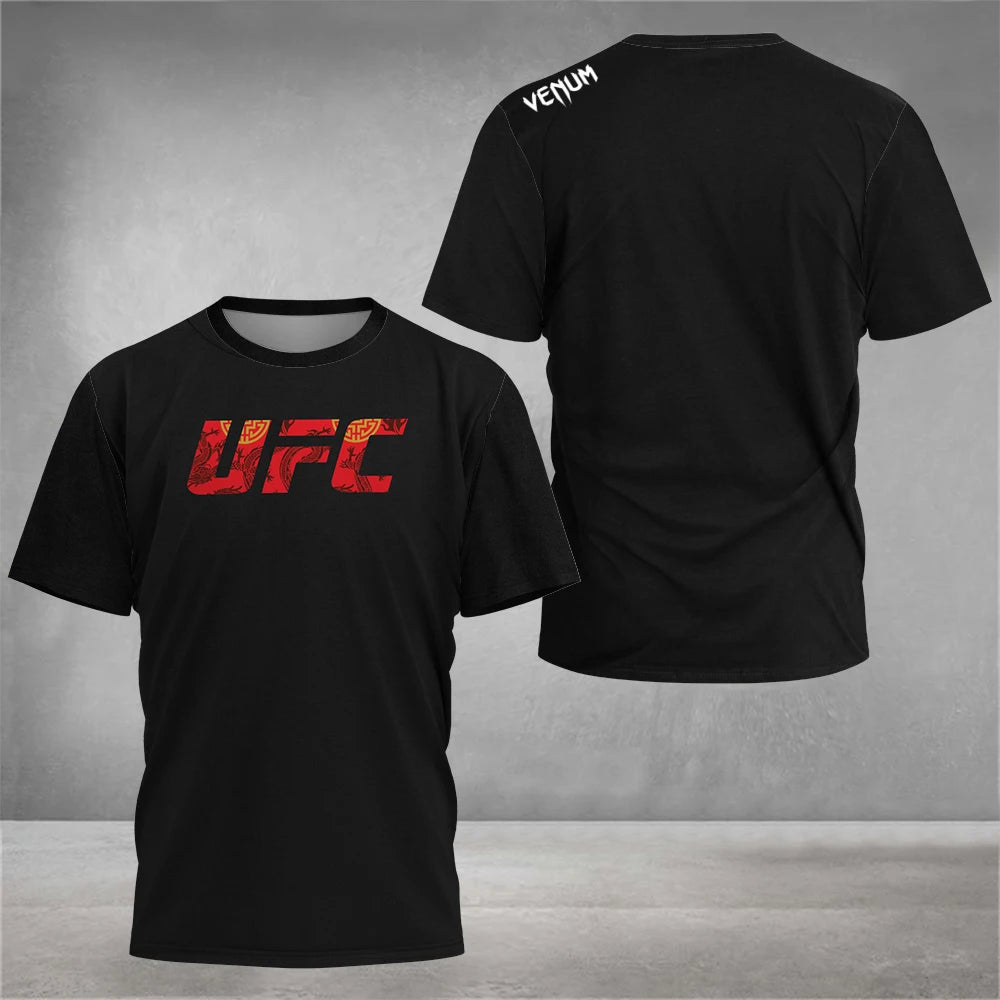 UFC Quick-Drying Sports T-Shirt Collection