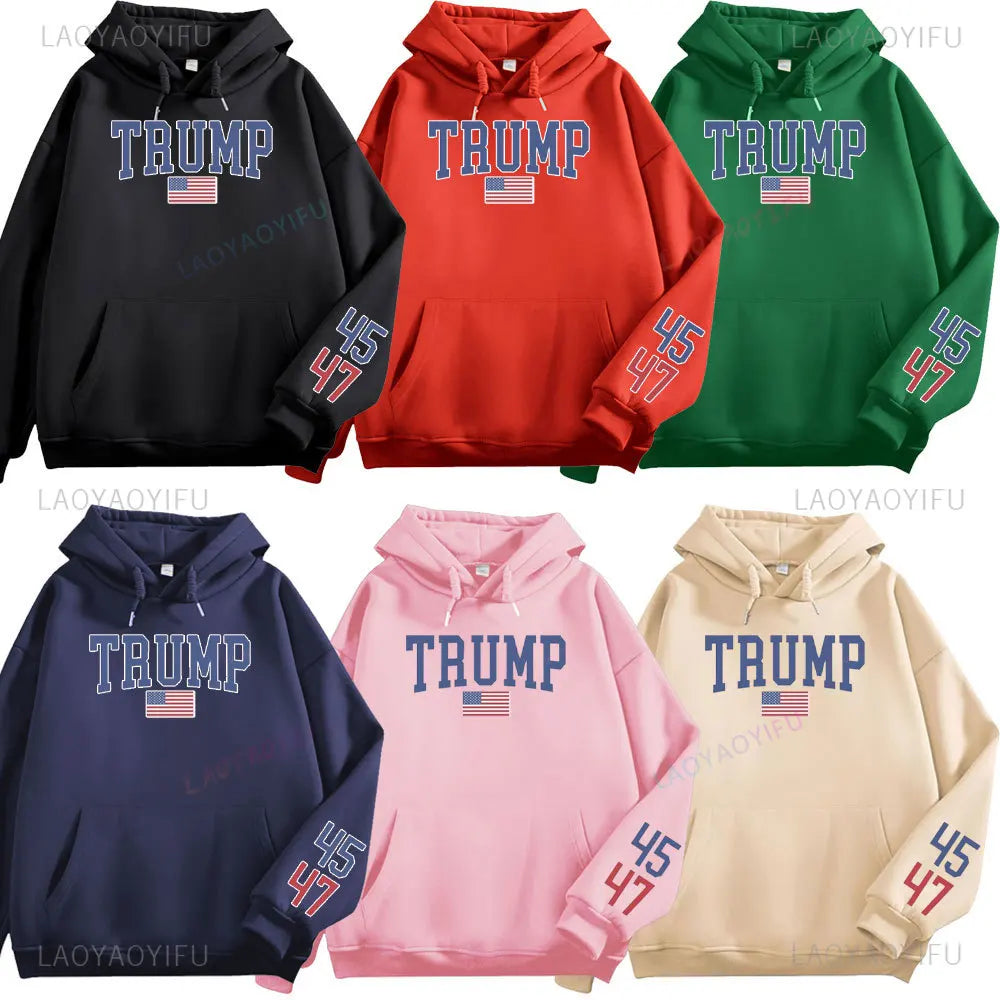 President Trump 45/47 Women's Sweatshirt Collection