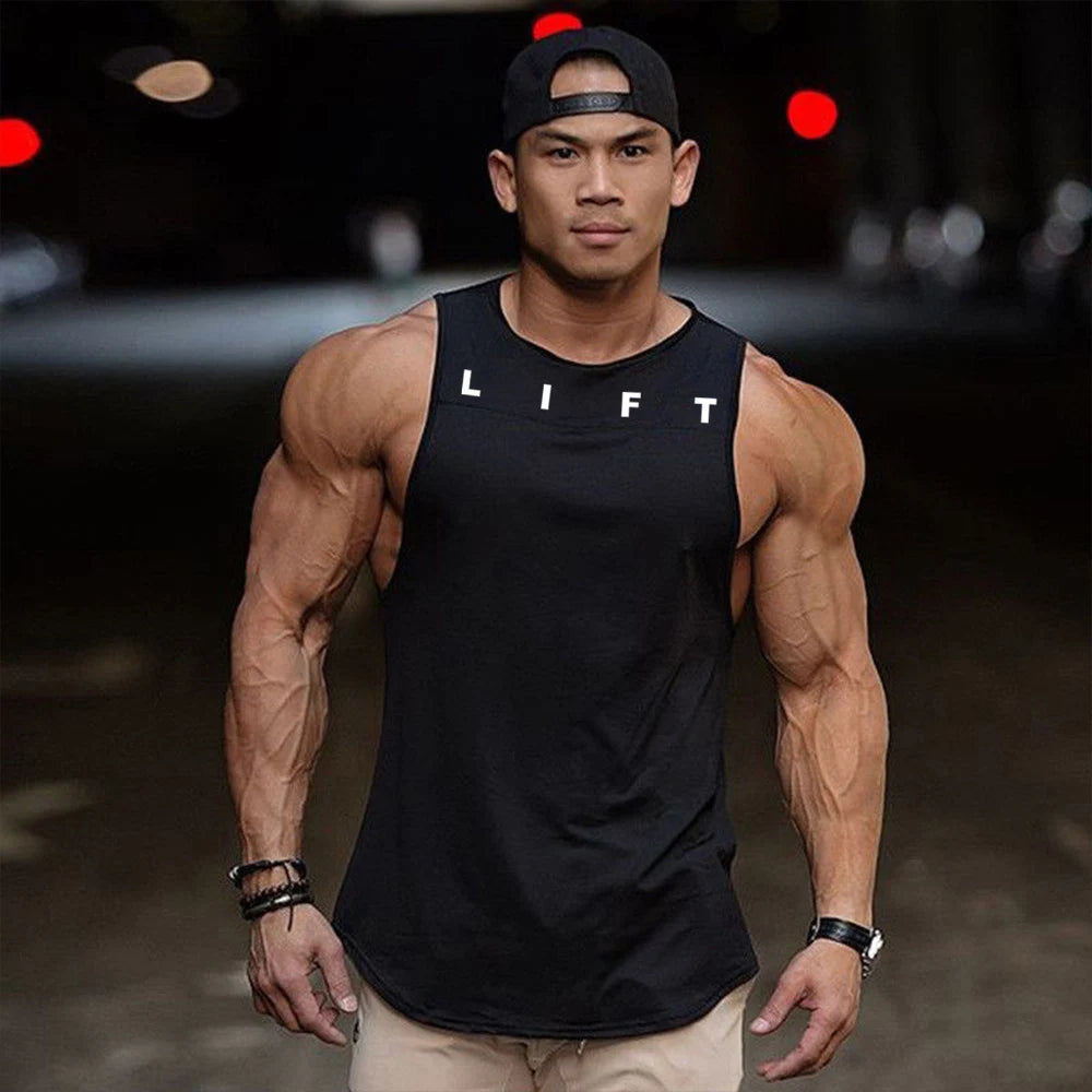 LIFT Men's Fitness & Bodybuilding Tank Top Collection