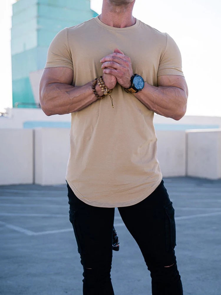 Men's Luxurious Muscle & Fitness Tee Collection