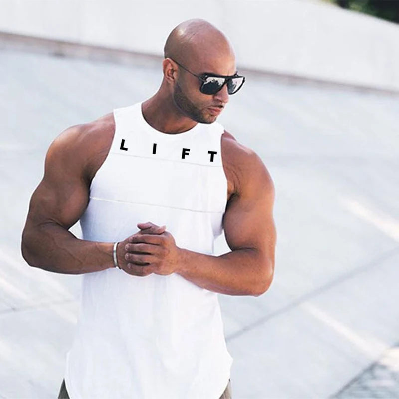 LIFT Men's Fitness & Bodybuilding Tank Top Collection