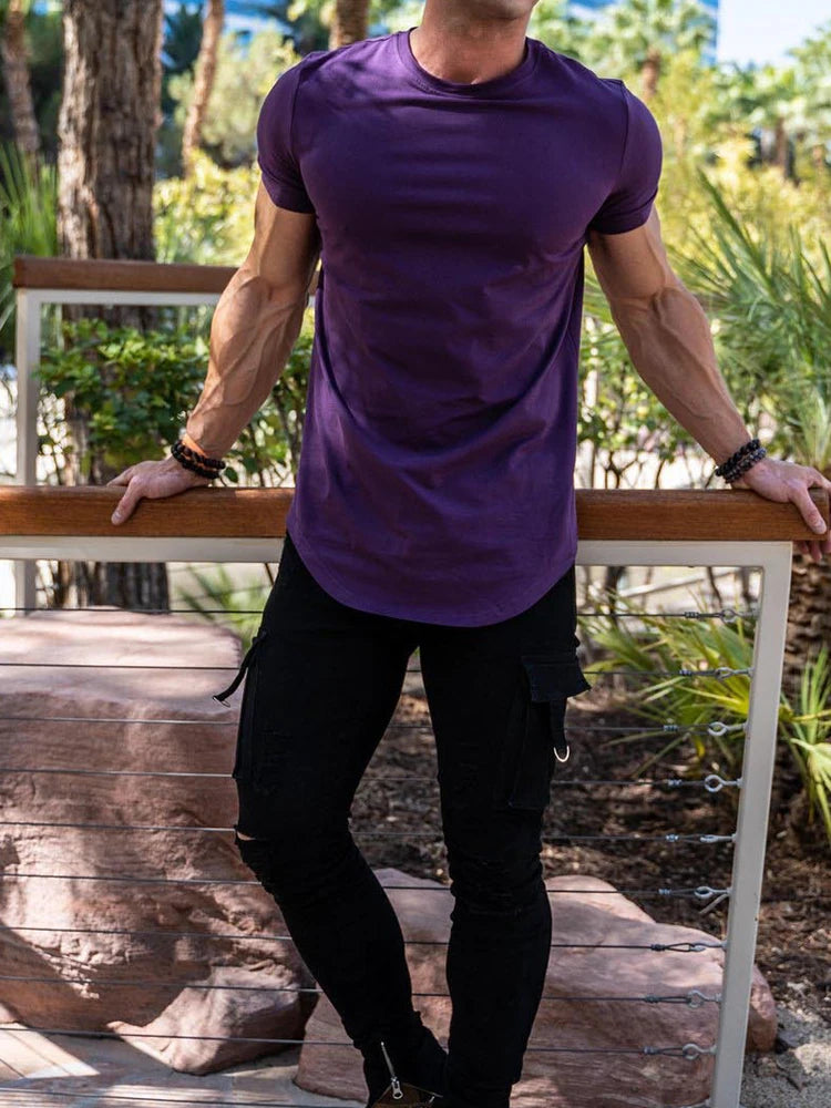 Men's Luxurious Muscle & Fitness Tee Collection
