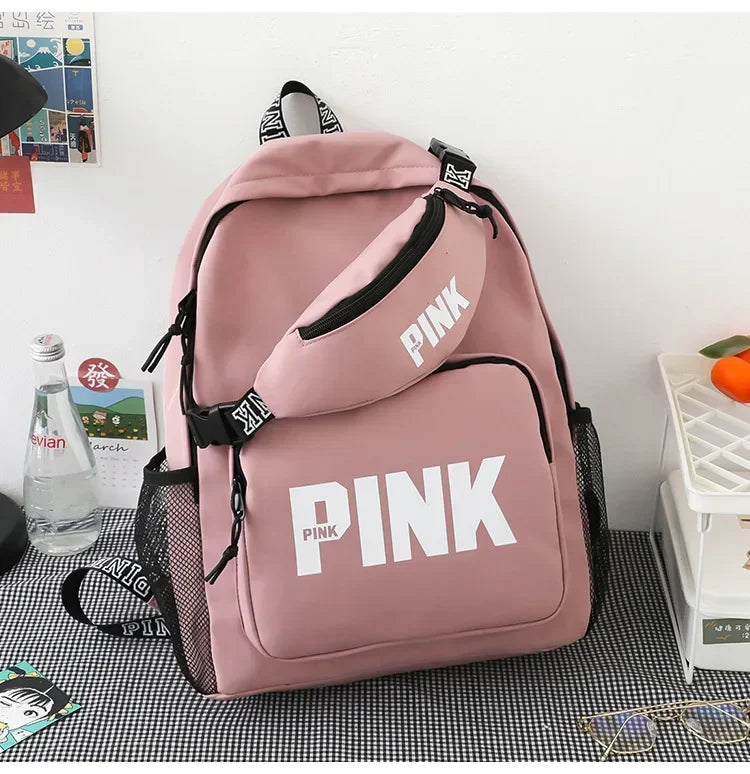 PINK Girls' School & Campus Backpack Collection
