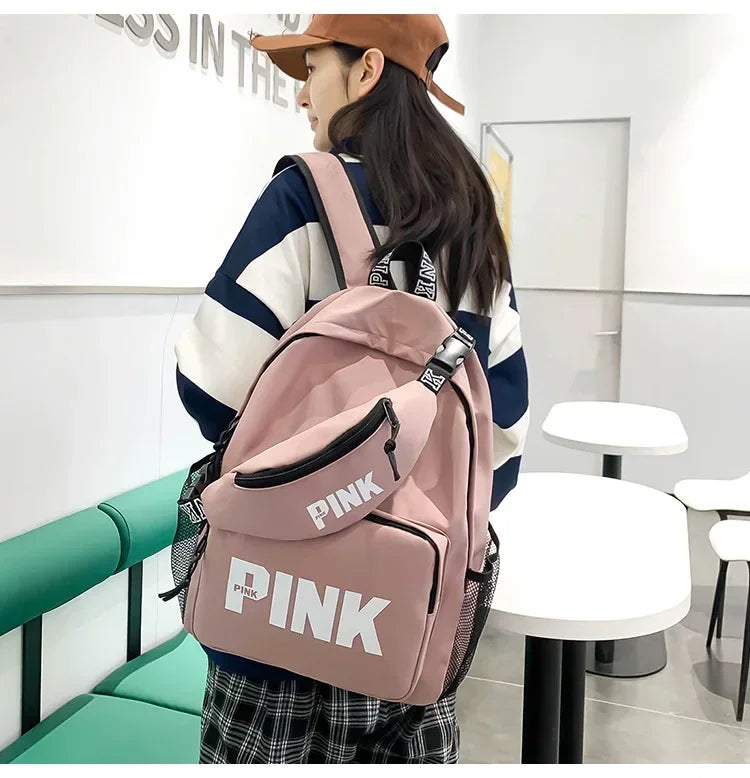 PINK Girls' School & Campus Backpack Collection