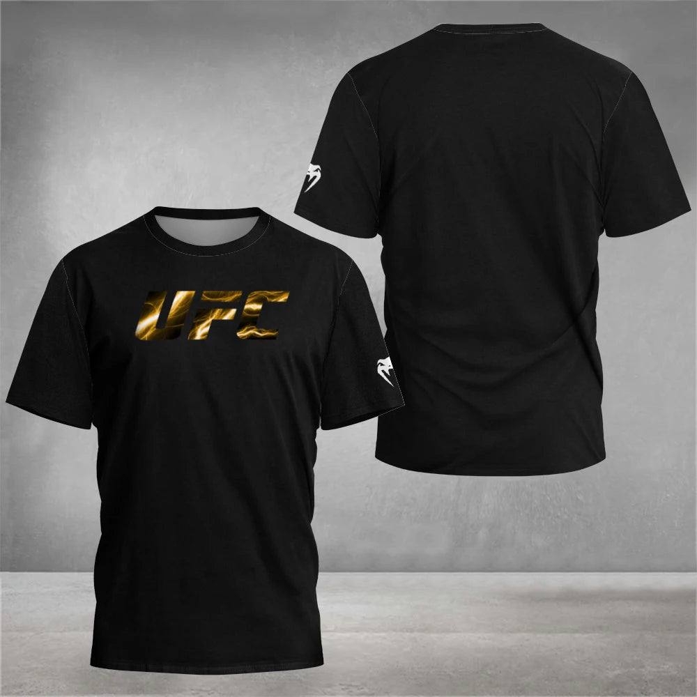 UFC Quick-Drying Sports T-Shirt Collection