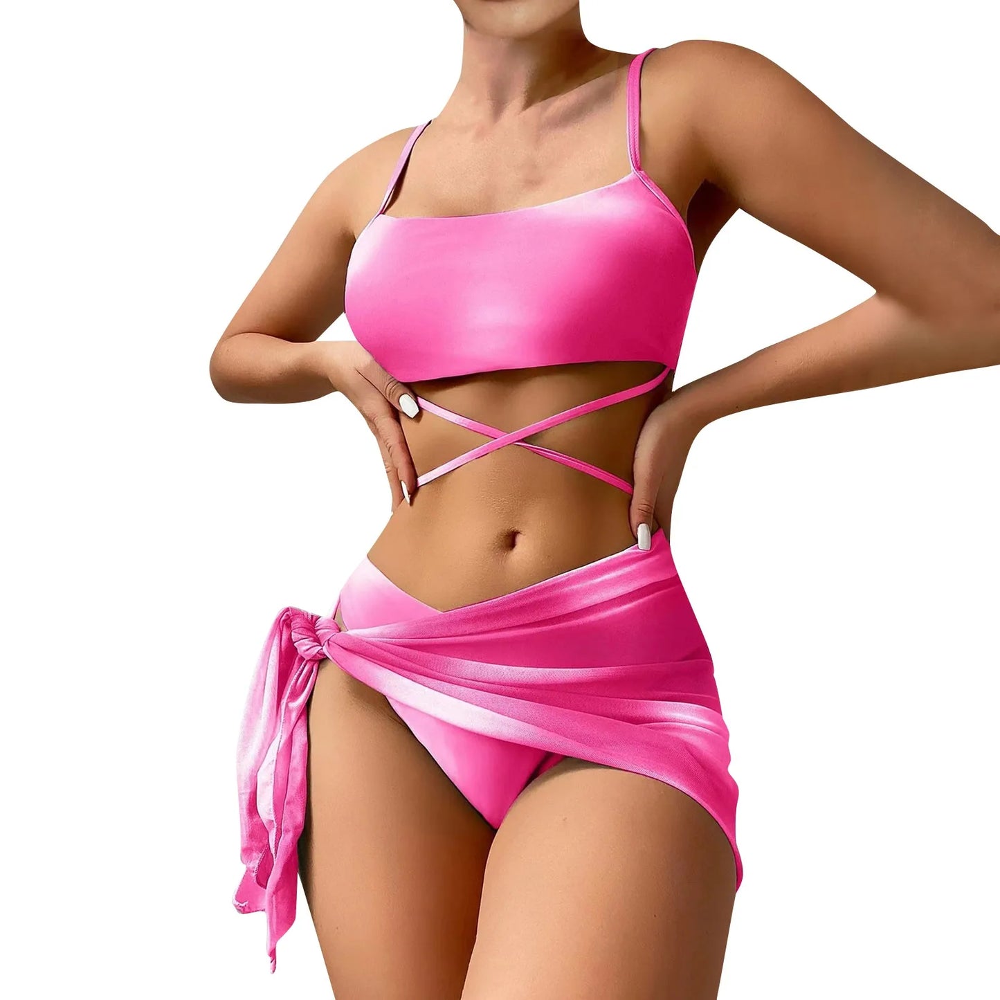 Tie Dyed Split Bikini Collection