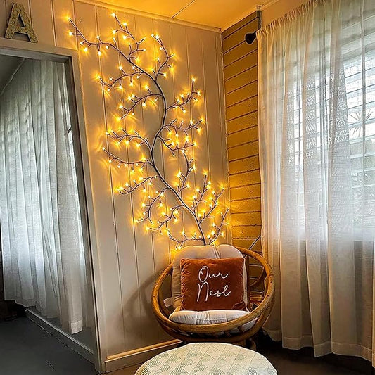 Enchanted Willow Vine Tree Lights Collection