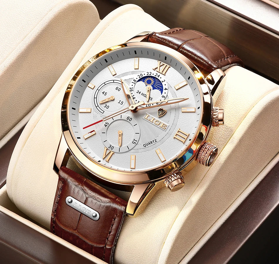 Men's Lige Luxurious Wristwatch Collection