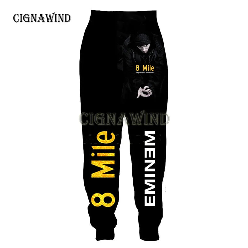 Eminem 8 Mile World Tour Sweatpants Collection