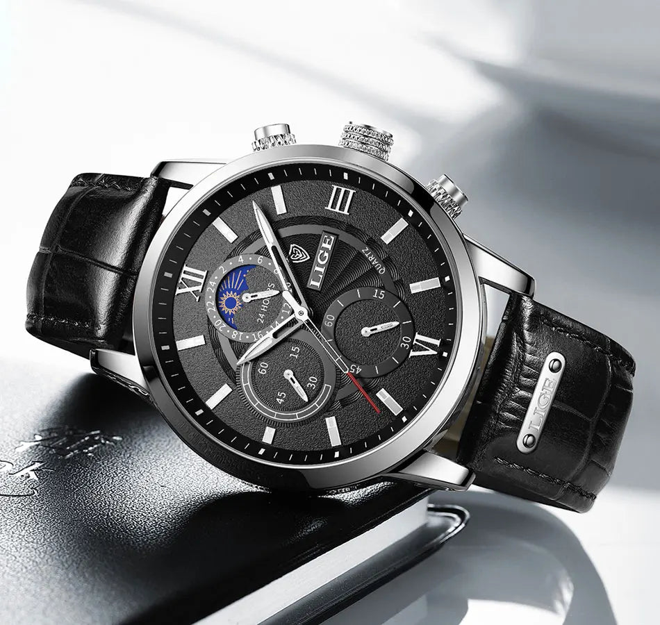 Men's Lige Luxurious Wristwatch Collection