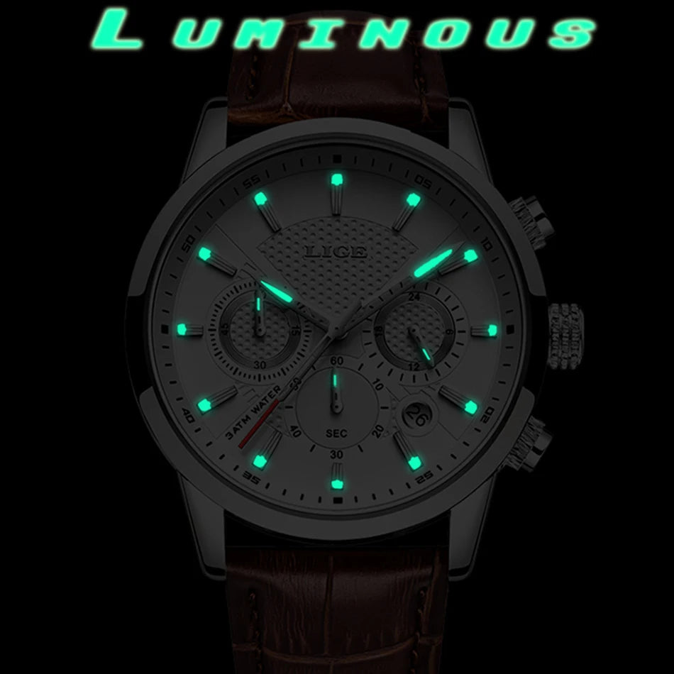 Men's Lige Luxurious Wristwatch Collection