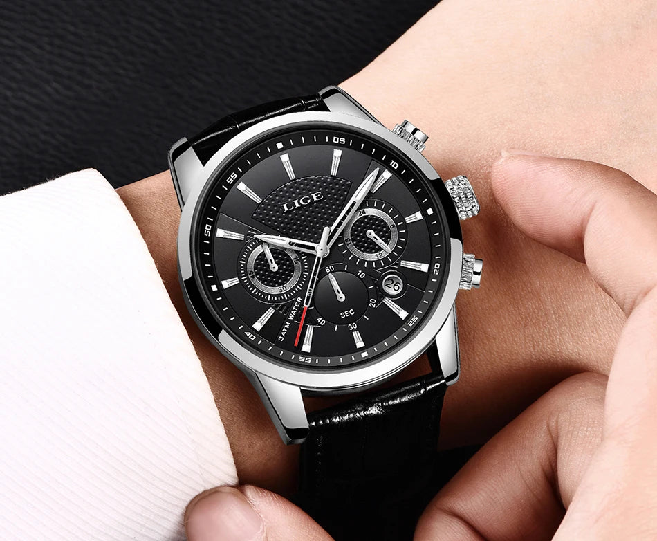 Men's Lige Luxurious Wristwatch Collection