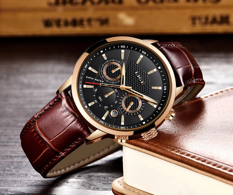 Men's Lige Luxurious Wristwatch Collection